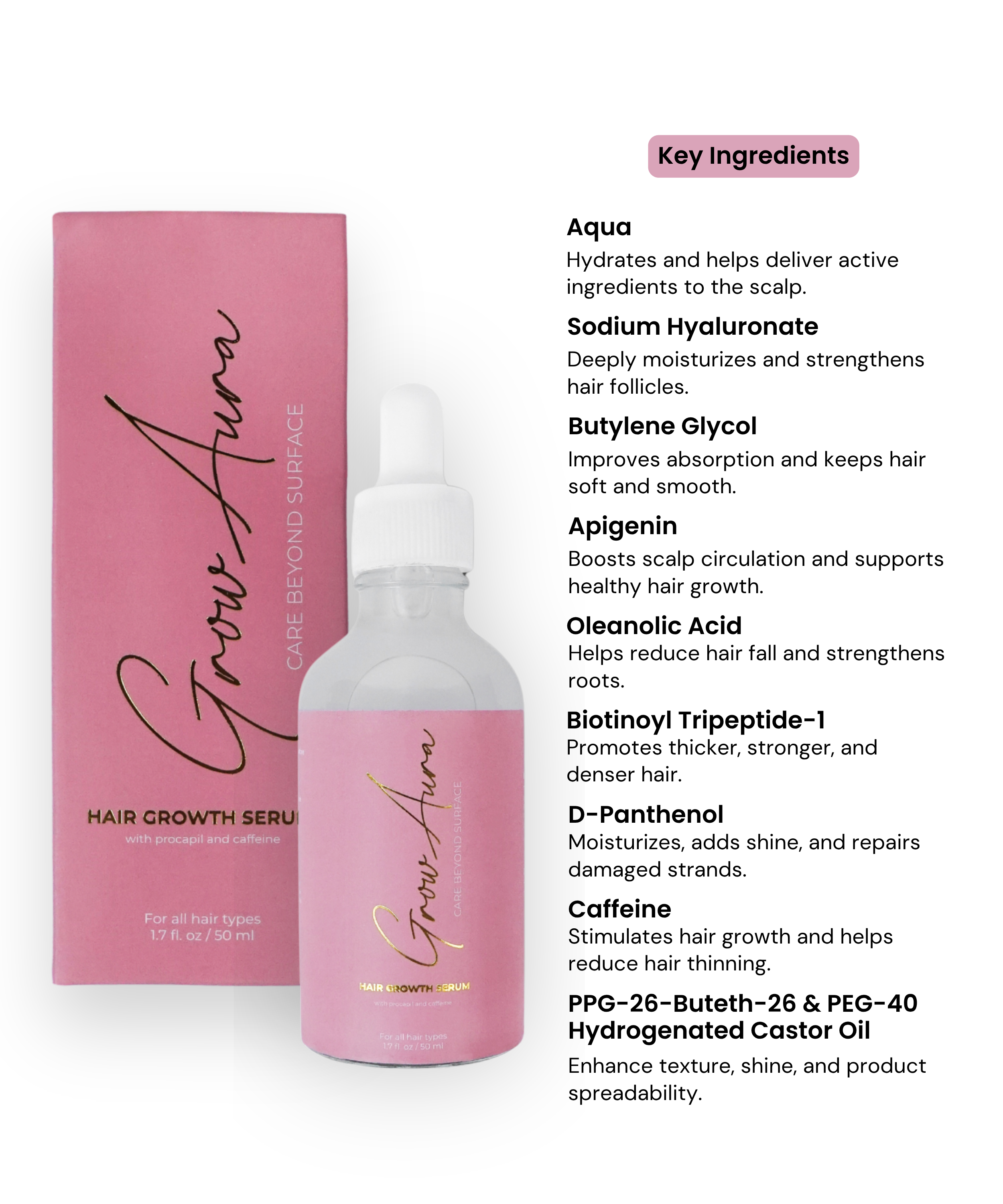 Advance Hair Growth Serum-With Procapil and Caffeine